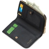image:imagekate spade new york Deco Quilted Leather Compact Wallet Black