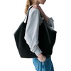 image:imagekate spade new york Deco Suede Extra Large Tulip ToteBlack