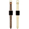 image:imagekate spade new york Designer Interchangeable Leather or Nylon Band Compatible with Your 384041mm andor 42444549mm Apple Watch Series 987654321SE andor Ultra Series 12GoldAnimal Print
