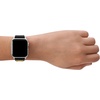 image:imagekate spade new york Designer Interchangeable Leather or Nylon Band Compatible with Your 384041mm andor 42444549mm Apple Watch Series 987654321SE andor Ultra Series 12Black Nylon