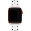 image:imagekate spade new york Designer Interchangeable Leather or Nylon Band Compatible with Your 384041mm andor 42444549mm Apple Watch Series 987654321SE andor Ultra Series 12White