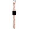 image:imagekate spade new york Designer Interchangeable Leather or Nylon Band Compatible with Your 384041mm andor 42444549mm Apple Watch Series 987654321SE andor Ultra Series 12Pink Braid