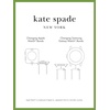 image:imagekate spade new york Designer Interchangeable Leather or Nylon Band Compatible with Your 384041mm andor 42444549mm Apple Watch Series 987654321SE andor Ultra Series 12Black