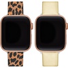 image:imagekate spade new york Designer Interchangeable Leather or Nylon Band Compatible with Your 384041mm andor 42444549mm Apple Watch Series 987654321SE andor Ultra Series 12GoldAnimal Print