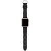 image:imagekate spade new york Designer Interchangeable Leather or Nylon Band Compatible with Your 384041mm andor 42444549mm Apple Watch Series 987654321SE andor Ultra Series 12Black