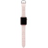 image:imagekate spade new york Designer Interchangeable Leather or Nylon Band Compatible with Your 384041mm andor 42444549mm Apple Watch Series 987654321SE andor Ultra Series 12Pink Glitter