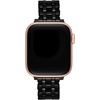image:imagekate spade new york Designer Interchangeable Stainless Steel Band Compatible with Your 384041mm Apple Watch Series 987654321SEBlack
