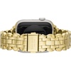 image:imagekate spade new york Designer Interchangeable Stainless Steel Band Compatible with Your 384041mm Apple Watch Series 987654321SEGold