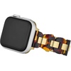 image:imagekate spade new york Designer Interchangeable Stainless Steel Band Compatible with Your 384041mm Apple Watch Series 987654321SEGoldTortoise Scallop