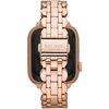 image:imagekate spade new york Designer Interchangeable Stainless Steel Band Compatible with Your 384041mm Apple Watch Series 987654321SERose Gold Scallop