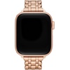 image:imagekate spade new york Designer Interchangeable Stainless Steel Band Compatible with Your 384041mm Apple Watch Series 987654321SERose Gold Scallop