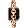 image:imagekate spade new york Designer Interchangeable Stainless Steel Band Compatible with Your 384041mm Apple Watch Series 987654321SERose Gold Twist