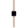 image:imagekate spade new york Designer Interchangeable Stainless Steel Band Compatible with Your 384041mm Apple Watch Series 987654321SERose GoldWhite