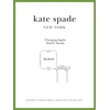 image:imagekate spade new york Designer Interchangeable Stainless Steel Band Compatible with Your 384041mm Apple Watch Series 987654321SERose GoldWhite
