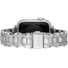 image:imagekate spade new york Designer Interchangeable Stainless Steel Band Compatible with Your 384041mm Apple Watch Series 987654321SESilver 1