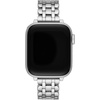 image:imagekate spade new york Designer Interchangeable Stainless Steel Band Compatible with Your 384041mm Apple Watch Series 987654321SESilver