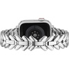 image:imagekate spade new york Designer Interchangeable Stainless Steel Band Compatible with Your 384041mm Apple Watch Series 987654321SESilver Herringbone