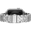 image:imagekate spade new york Designer Interchangeable Stainless Steel Band Compatible with Your 384041mm Apple Watch Series 987654321SESilver Scallop