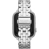 image:imagekate spade new york Designer Interchangeable Stainless Steel Band Compatible with Your 384041mm Apple Watch Series 987654321SESilver Scallop
