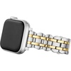 image:imagekate spade new york Designer Interchangeable Stainless Steel Band Compatible with Your 384041mm Apple Watch Series 987654321SESilverGold
