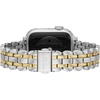 image:imagekate spade new york Designer Interchangeable Stainless Steel Band Compatible with Your 384041mm Apple Watch Series 987654321SESilverGold