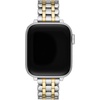 image:imagekate spade new york Designer Interchangeable Stainless Steel Band Compatible with Your 384041mm Apple Watch Series 987654321SESilverGold