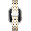 image:imagekate spade new york Designer Interchangeable Stainless Steel Band Compatible with Your 384041mm Apple Watch Series 987654321SESilverGold