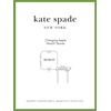 image:imagekate spade new york Designer Interchangeable Stainless Steel Band Compatible with Your 384041mm Apple Watch Series 987654321SETwoTone