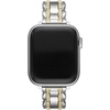 image:imagekate spade new york Designer Interchangeable Stainless Steel Band Compatible with Your 384041mm Apple Watch Series 987654321SETwoTone