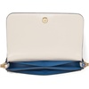 image:imagekate spade new york Devin Colorblocked Saffiano Leather Flap Chain WalletSpringtime Blooms Cream Multi