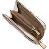 image:imagekate spade new york Devin Colorblocked Saffiano Leather Zip Card Case Timeless Taupe Multi