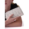 image:imagekate spade new york Devin I Love You Script Embossed Leather PouchCream Multi