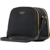 image:imagekate spade new york Devin Saffiano Leather Double Zip Dome CrossbodyBlack