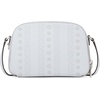 image:imagekate spade new york Devin Saffiano Leather Double Zip Dome CrossbodyPointelle Taro Milk