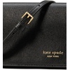 image:imagekate spade new york Devin Saffiano Leather Flap Chain Wallet Black