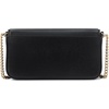 image:imagekate spade new york Devin Saffiano Leather Flap Chain Wallet Black