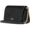 image:imagekate spade new york Devin Saffiano Leather Flap Chain Wallet Black