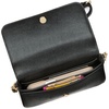 image:imagekate spade new york Devin Saffiano Leather Flap Chain Wallet Black