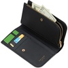 image:imagekate spade new york Devin Saffiano Leather Medium Bifold Wallet Black