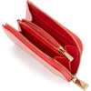 image:imagekate spade new york Devin Saffiano Leather Zip Card CaseCoral Setting Sun