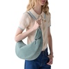image:imagekate spade new york Duo Pebbled Leather Large Crossbody BagDark English Sea Suede