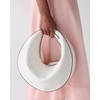 image:imagekate spade new york Duo Pebbled Leather Large Crossbody BagTrue White