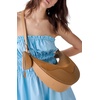 image:imagekate spade new york Duo Pebbled Leather Large Crossbody BagWavy Garden Soil