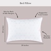 image:imagekate spade new york Endless Loft Pillow 18 x 36 Medium Firm Pillow with FoamCore and 2 Gusset for Maximum Support Best for Back or Side Sleepers King WhiteQueen