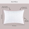 image:imagekate spade new york Endless Loft Pillow 18 x 36 Medium Firm Pillow with FoamCore and 2 Gusset for Maximum Support Best for Back or Side Sleepers King WhiteKing