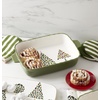 image:imagekate spade new york Evergreen Large Lit Tree Figurine Christmas amp Holiday DecorRectangular Scallop Baking Dish