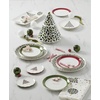image:imagekate spade new york Evergreen Large Lit Tree Figurine Christmas amp Holiday DecorScallop Tidbit Plates