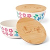 image:imagekate spade new york Floral Fields Container With Lid Set of 2Round Lunch Set