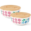 image:imagekate spade new york Floral Fields Container With Lid Set of 2Round Lunch Set