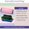 image:imagekate spade new york Hair Styling Tools Organizer Compact Hairstylist Travel Bag Great Hair DayGreat Hair Day